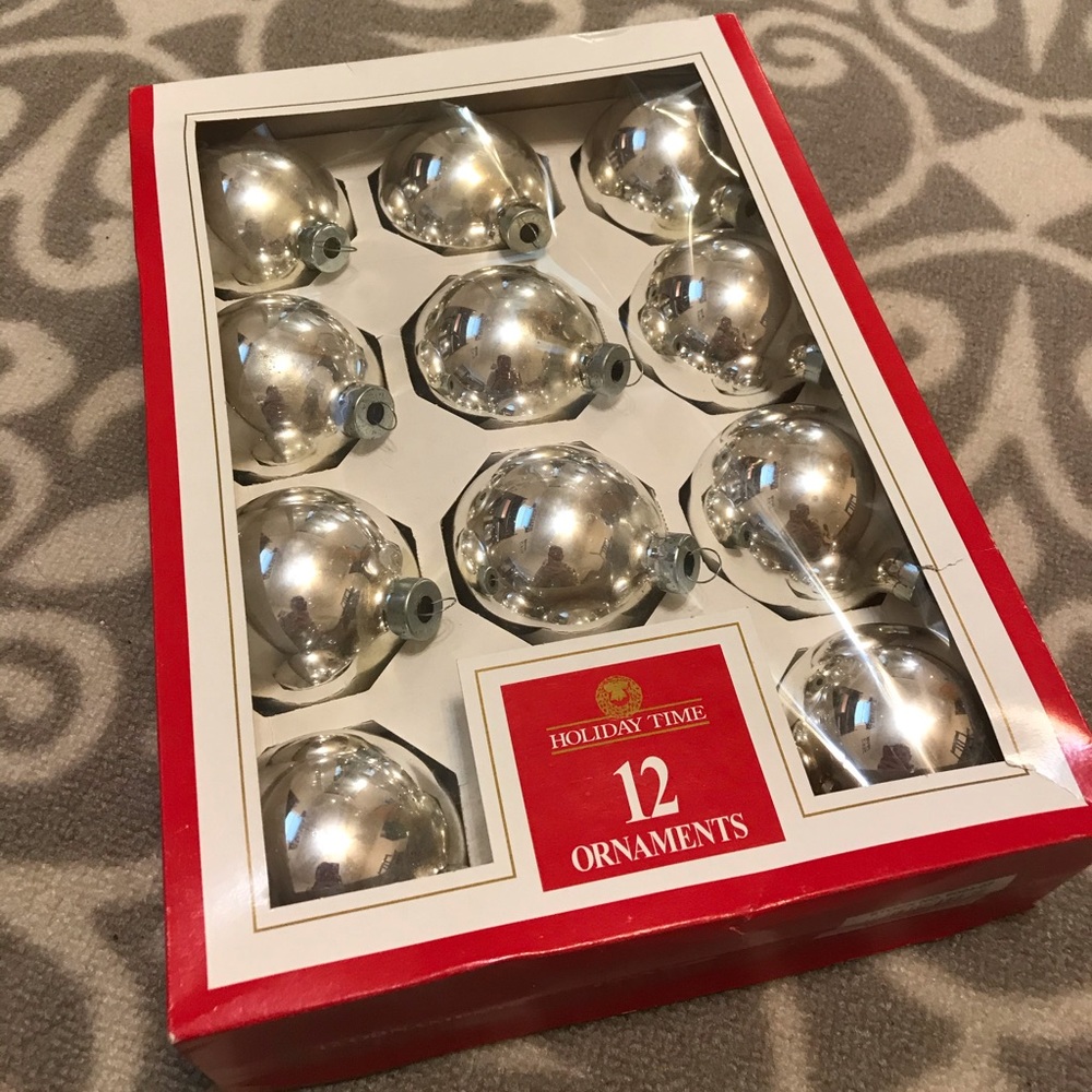 Antique Silver Ornaments